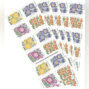 100 Mountain Flora 2022 Forever Postage‎ Stamps US Postal USPS Flowers Weddings
